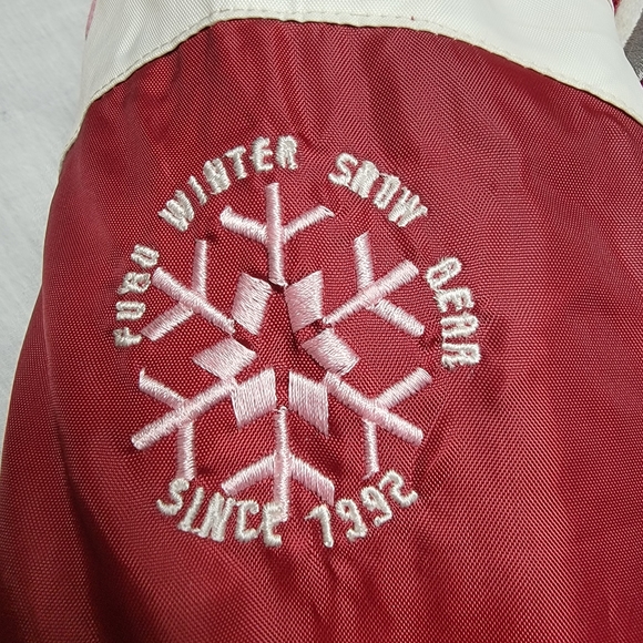 FUBU The Collection Ski Snow Suit With Hood Kids Youth Size 12M - Picture 9 of 10